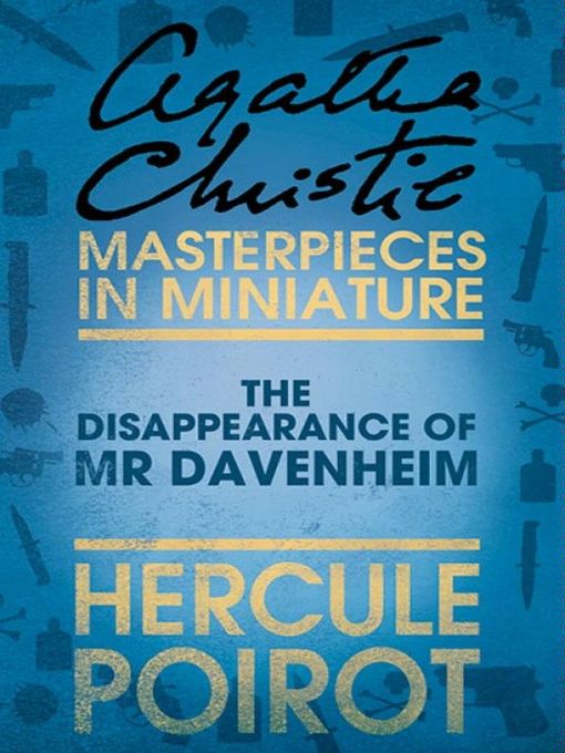 Cover image for The Disappearance of Mr Davenheim